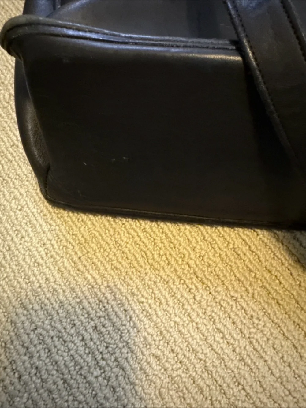 Coach Beekman 5266 Black Leather Briefcase Shoulder Bag - Picture 12 of 15